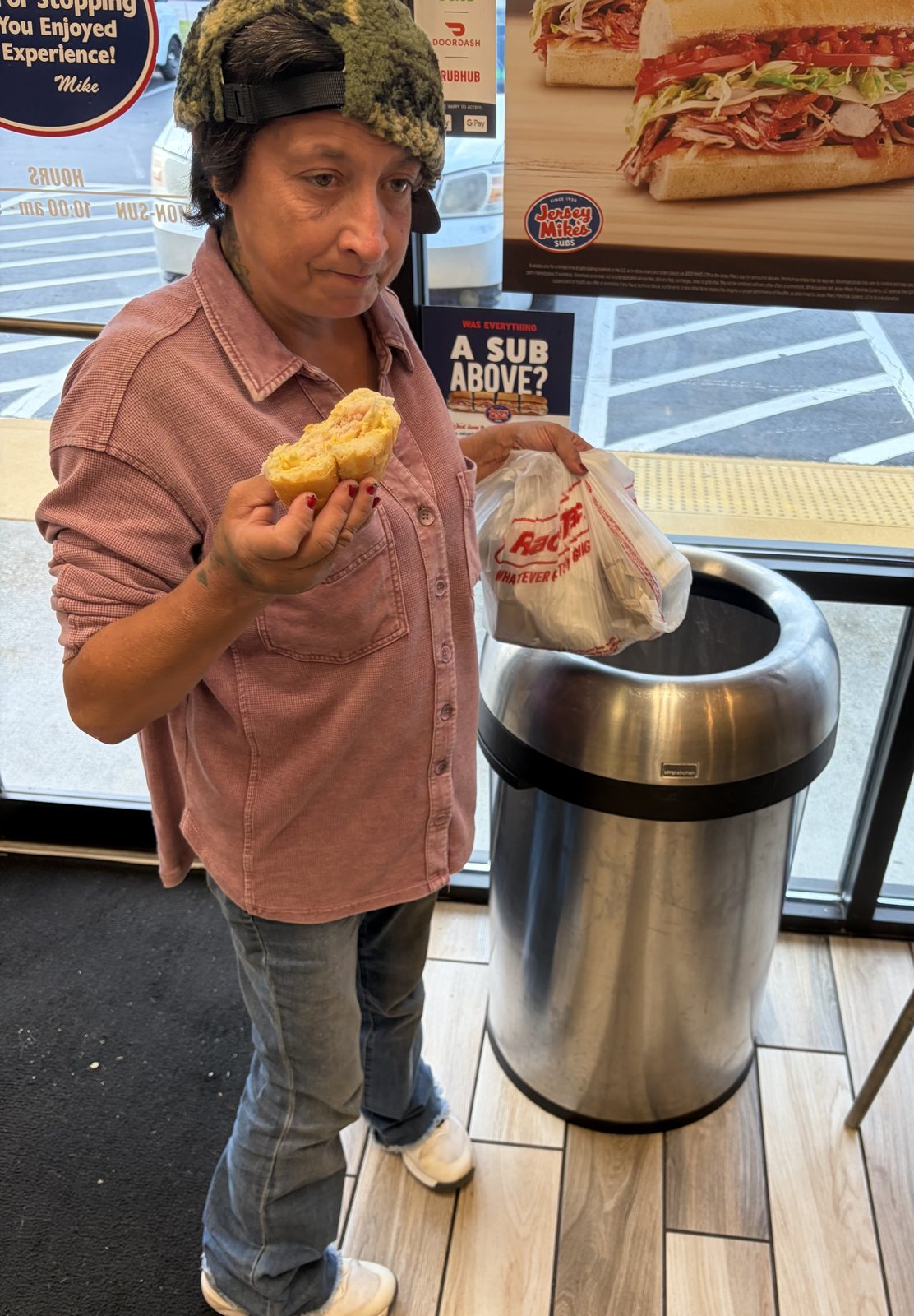 The first bag